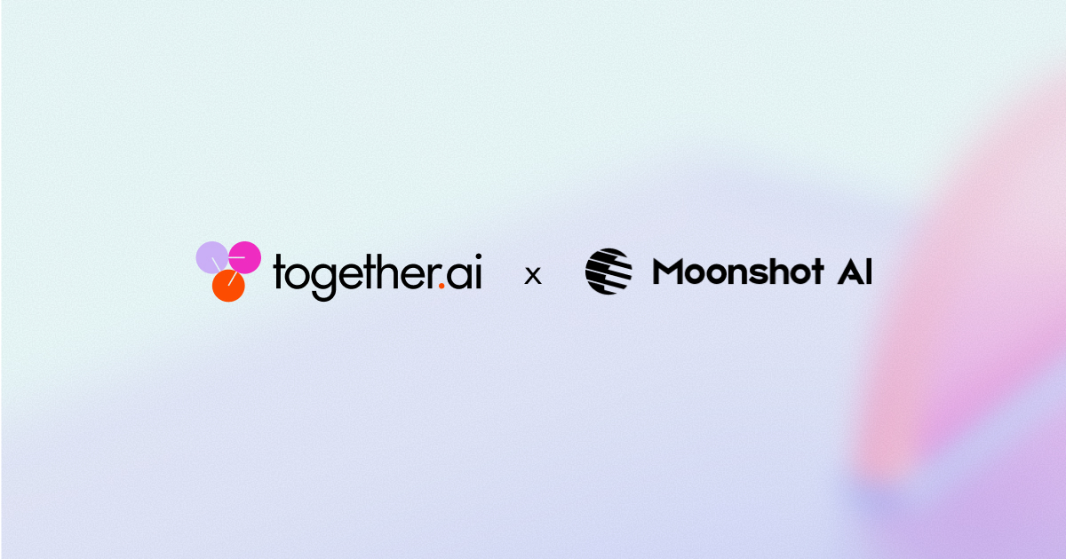 Together AI announces strategic partnership with Moonshot AI to natively serve Kimi models