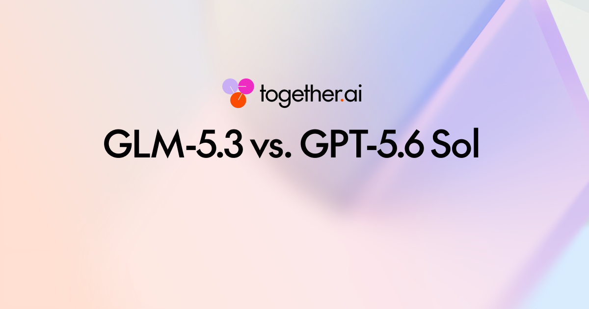 GLM-5.3 vs. GPT-5.6 Sol on DeepSWE: Cost, Coding, and Routing