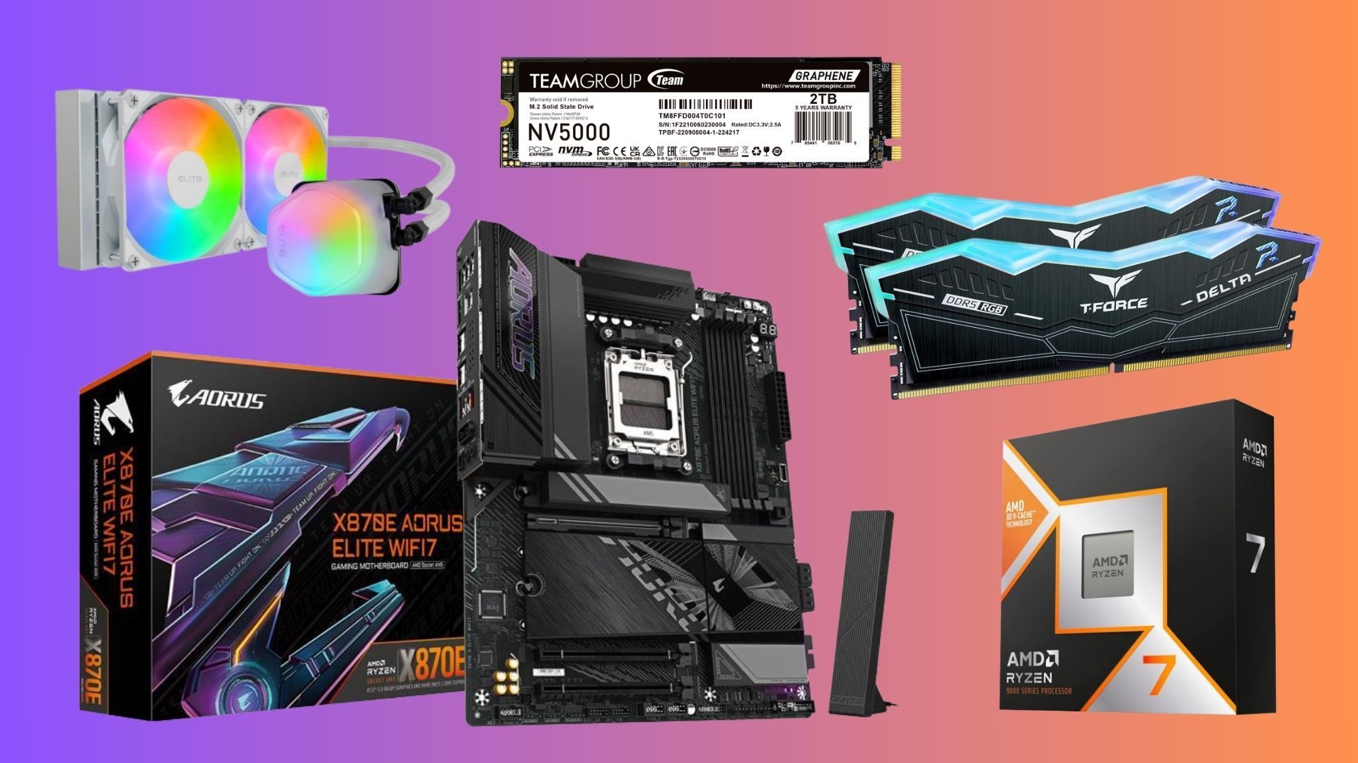 Offset extortionate memory pricing with 32GB of DDR5-6000 RAM for $151 with this 9800X3D bundle