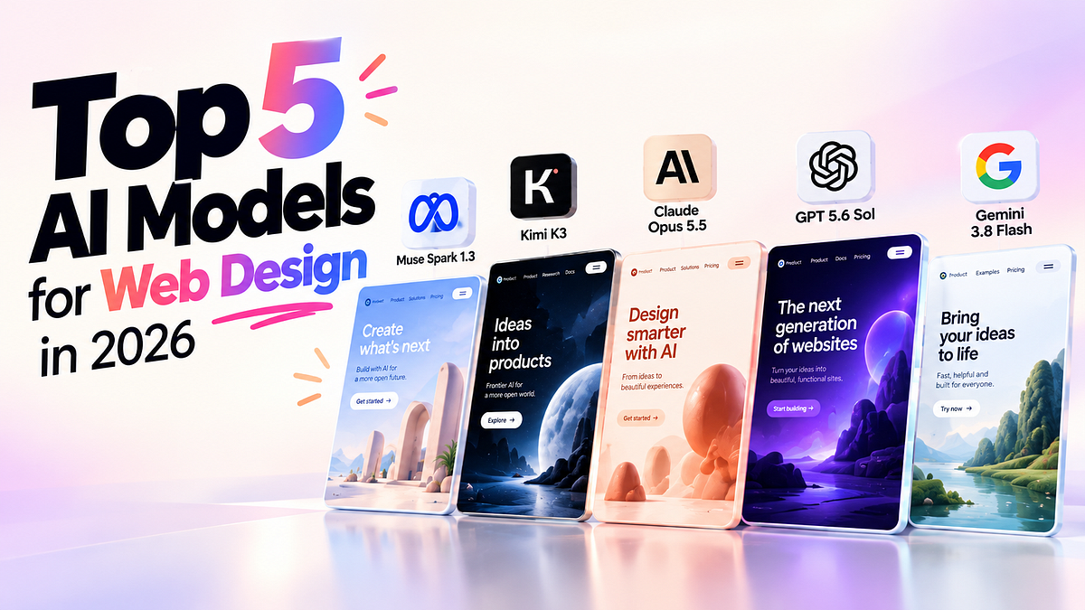 Which AI Model Is Best for Web Design? 5 Picks for 2026