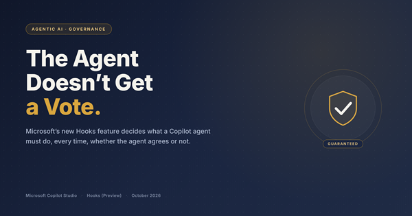 Microsoft Just Shipped an AI Agent Feature Whose Entire Job Is Not Trusting the Agent