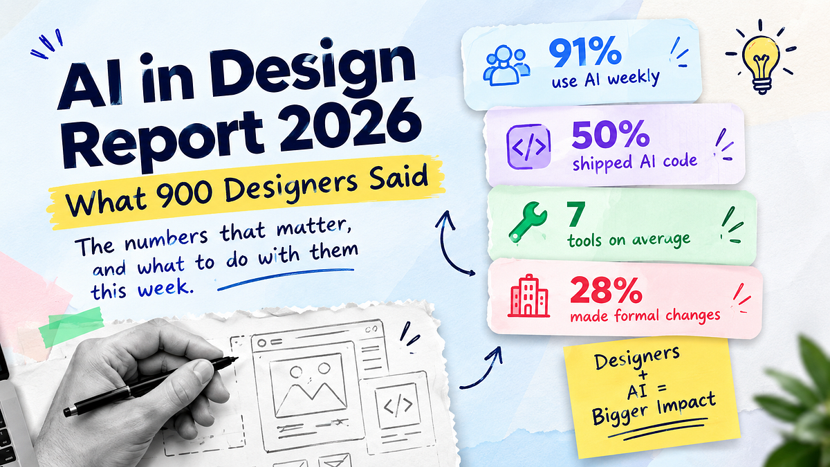 AI in Design Report 2026: 6 Key Findings From 906 Designers