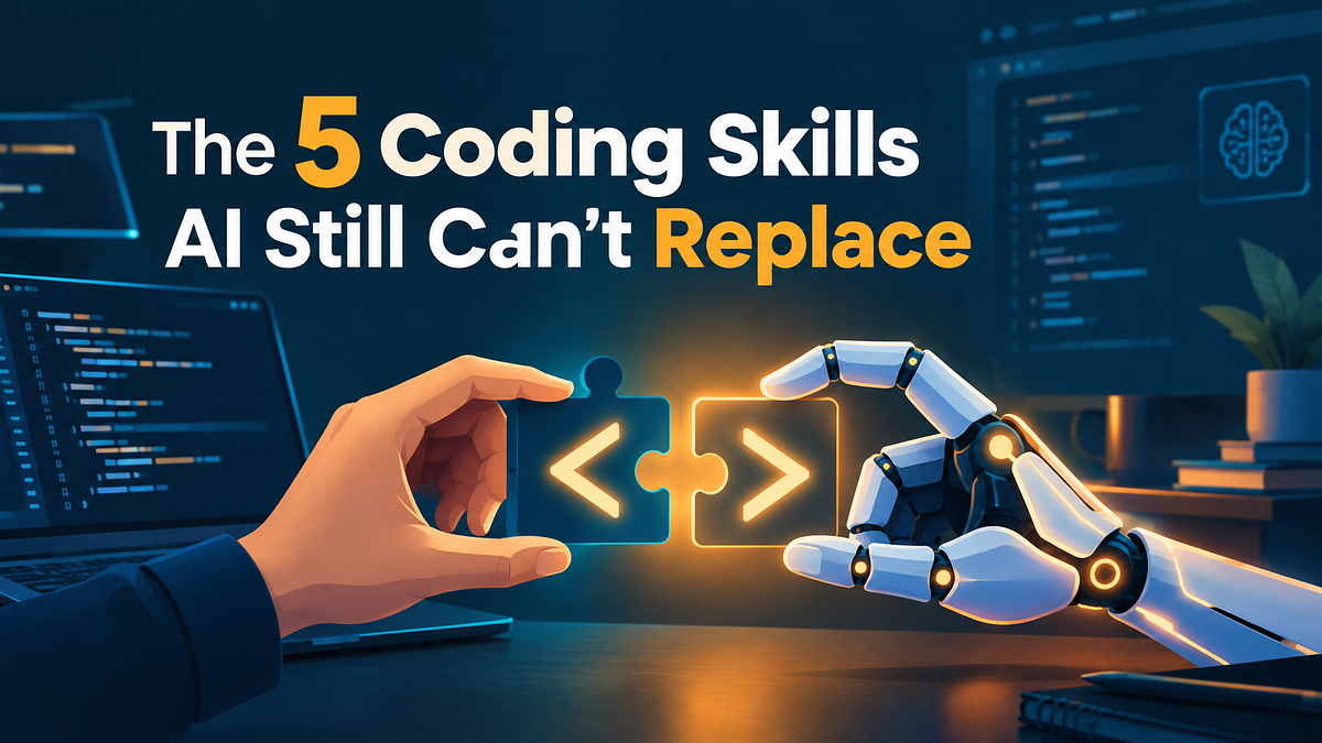 The 5 Coding Skills AI Still Can’t Replace