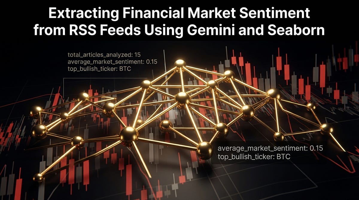 “Extracting Financial Market Sentiment from RSS Feeds Using Gemini and Seaborn”