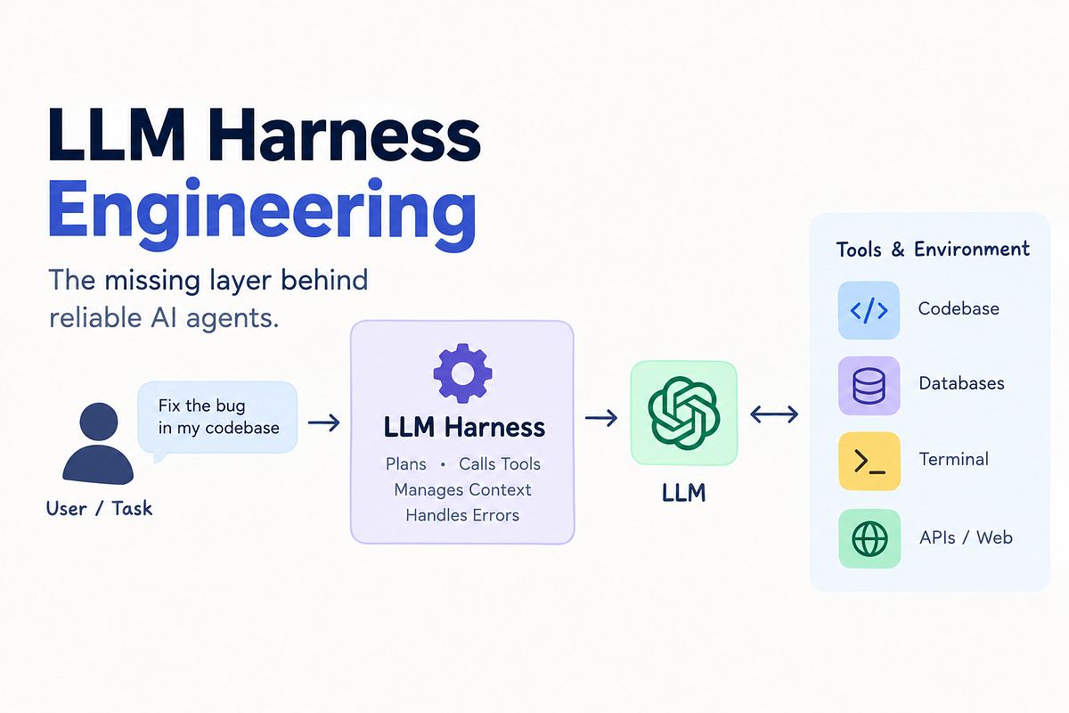 LLM Harness Engineering: The Missing Architecture Behind Reliable AI Agents