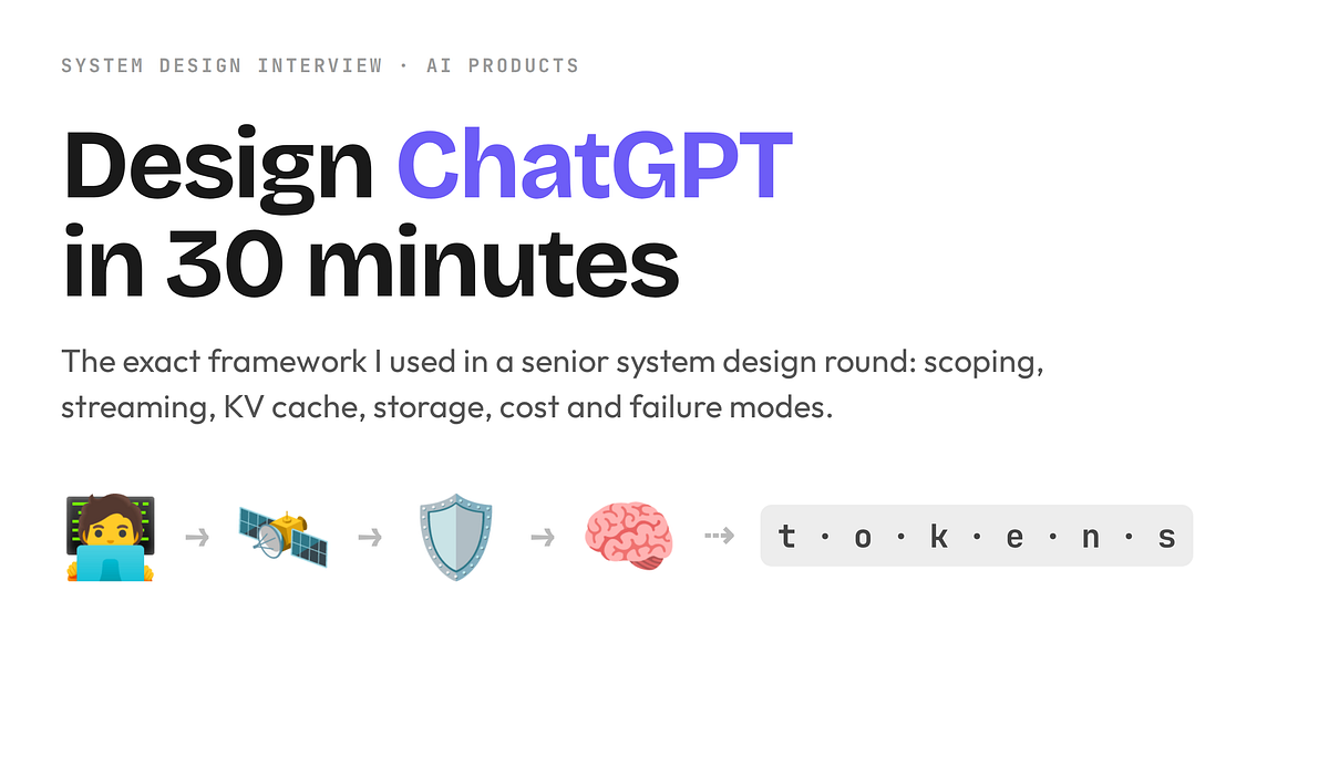 Designed ChatGPT Uber System Design Interview | 80 LPA