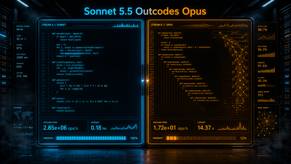 Claude Sonnet 5.5 Beat Opus at Terminal Coding. Stop Paying the Flagship Tax.