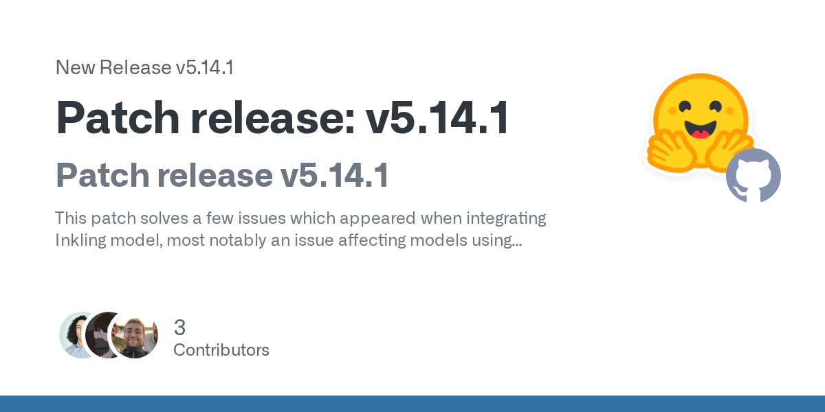 Patch release: v5.14.1