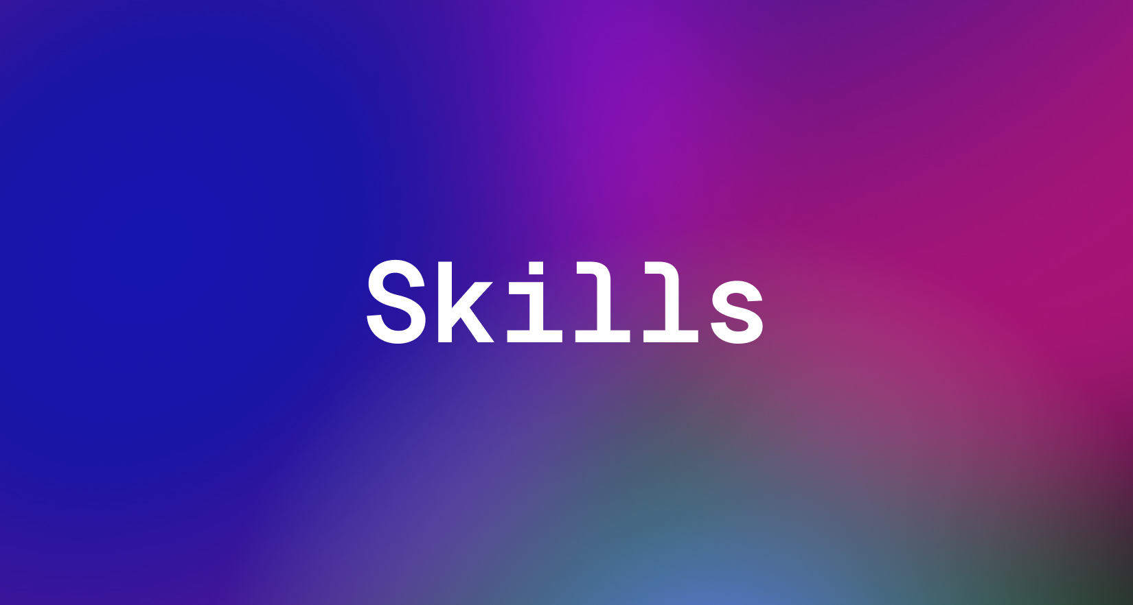 Skills: teaching AI agents to act consistently