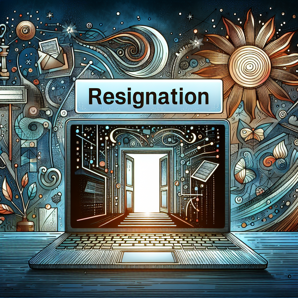 Crafting the Perfect Subject Line for Your Resignation Email: A Guide to Leaving on a High Note