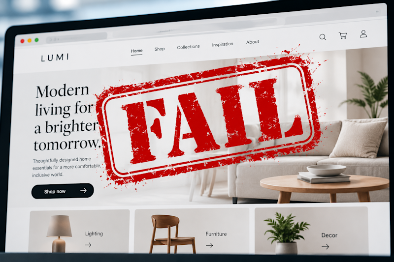 We asked five AI tools to build accessible websites. All 15 sites failed.