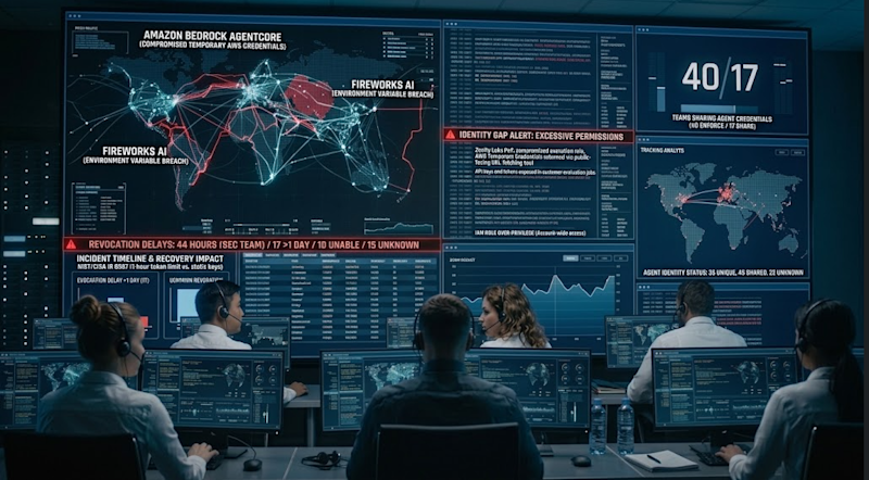 17 of 40 teams that say they enforce AI agent permissions still share the credentials behind them