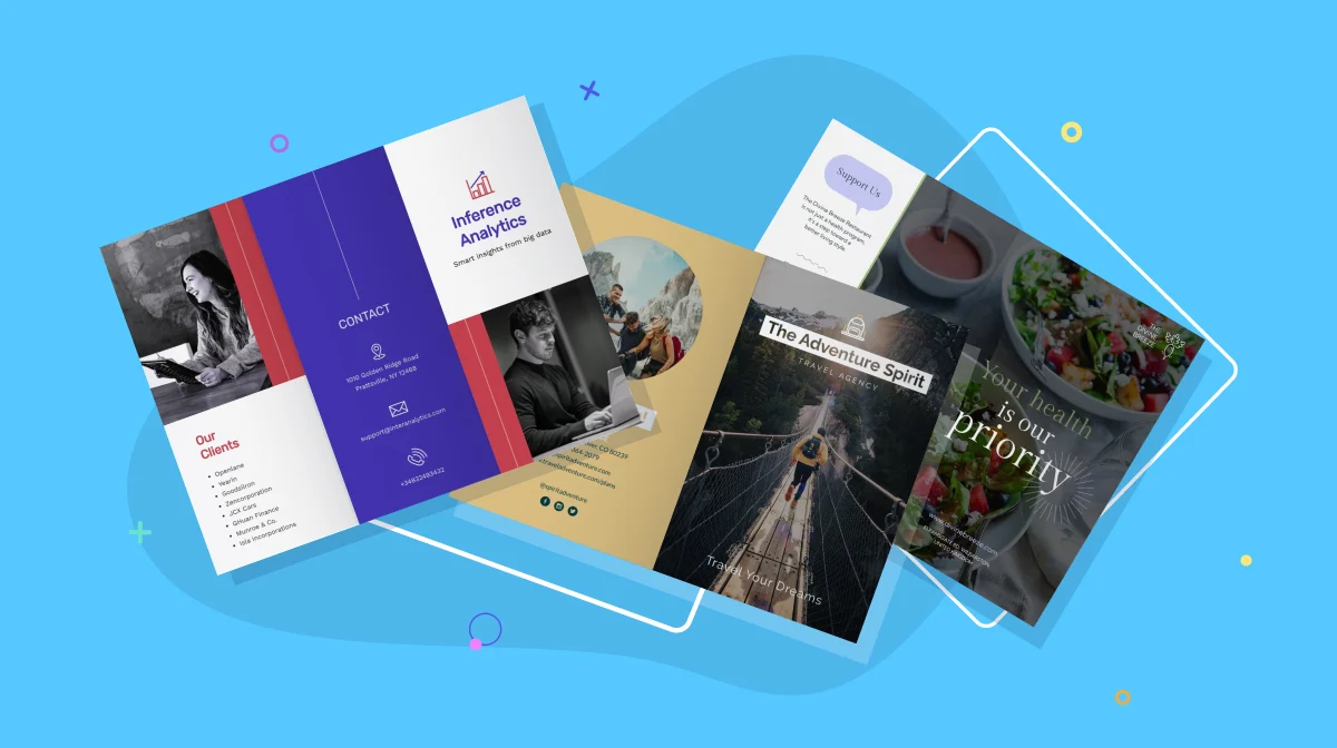20 Stunning Brochure Examples & Templates to Help You Create Your Own
