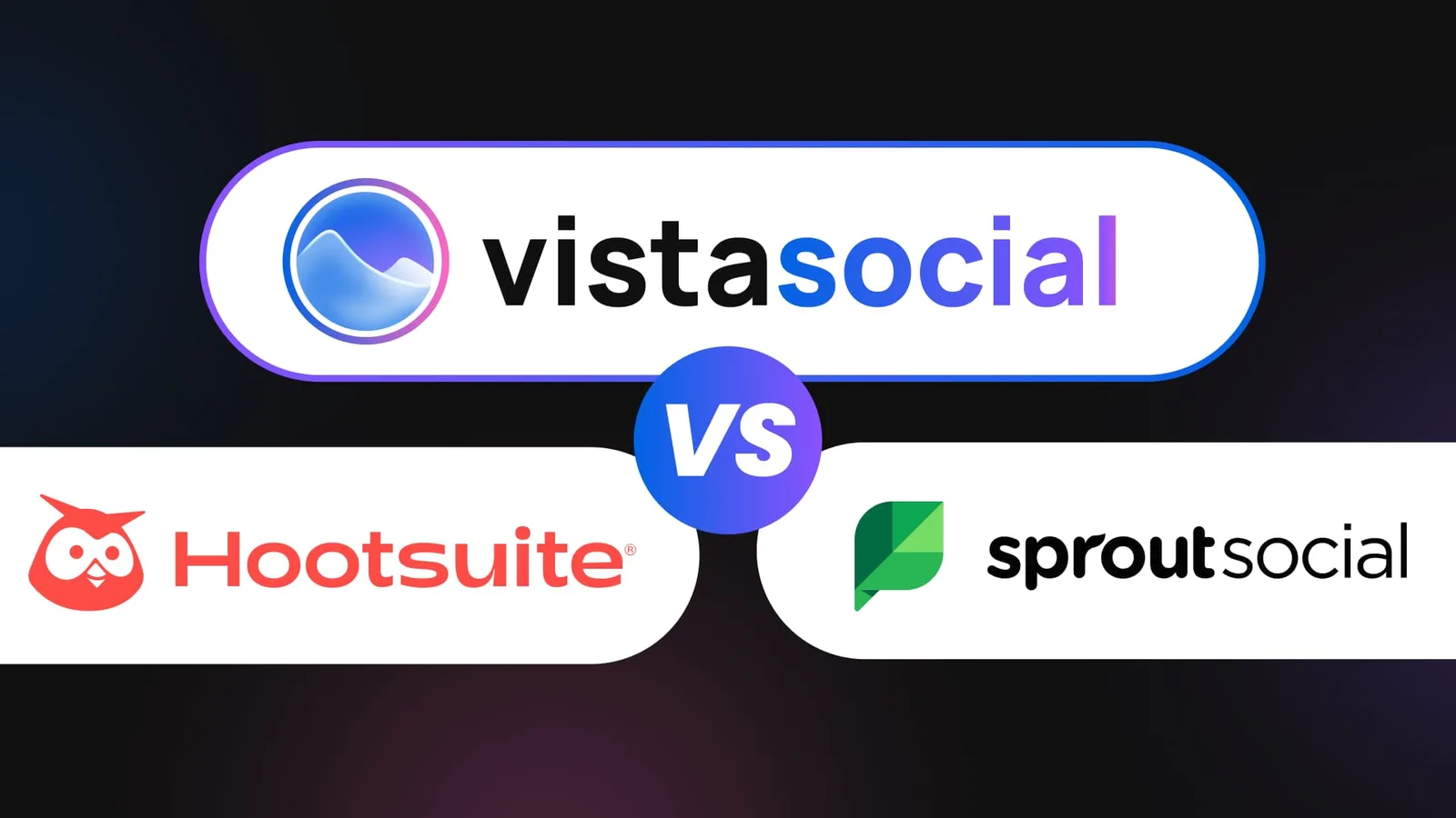 Hootsuite vs. Sprout Social vs. Vista Social: Which is Better?