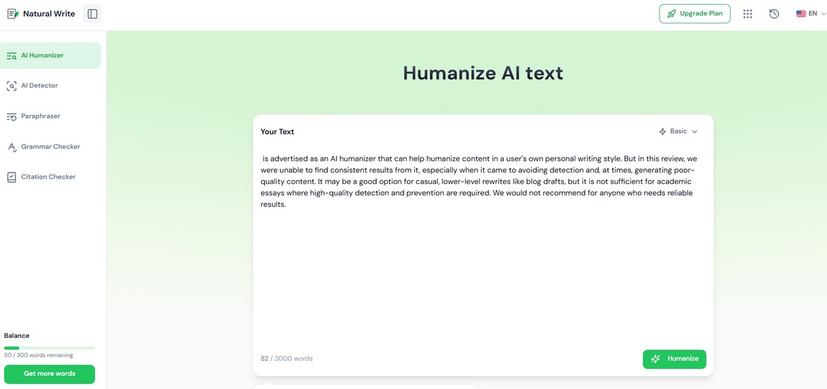 NaturalWrite Review 2026: Does It Actually Bypass AI Detectors?