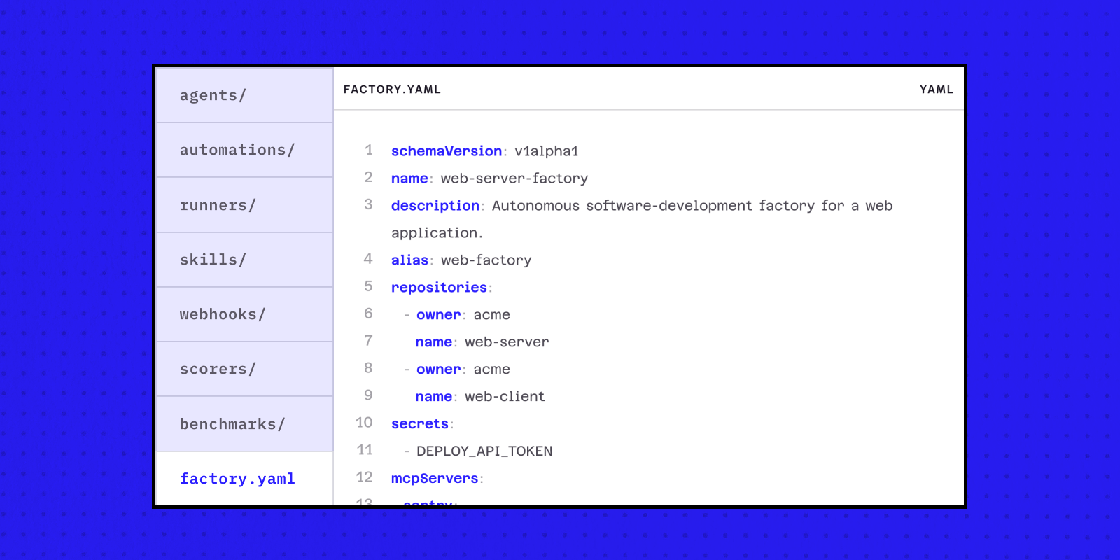 Terraform for agents: how we define our software factory in code