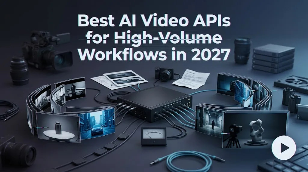 Best AI Video APIs for High-Volume Workflows in 2027