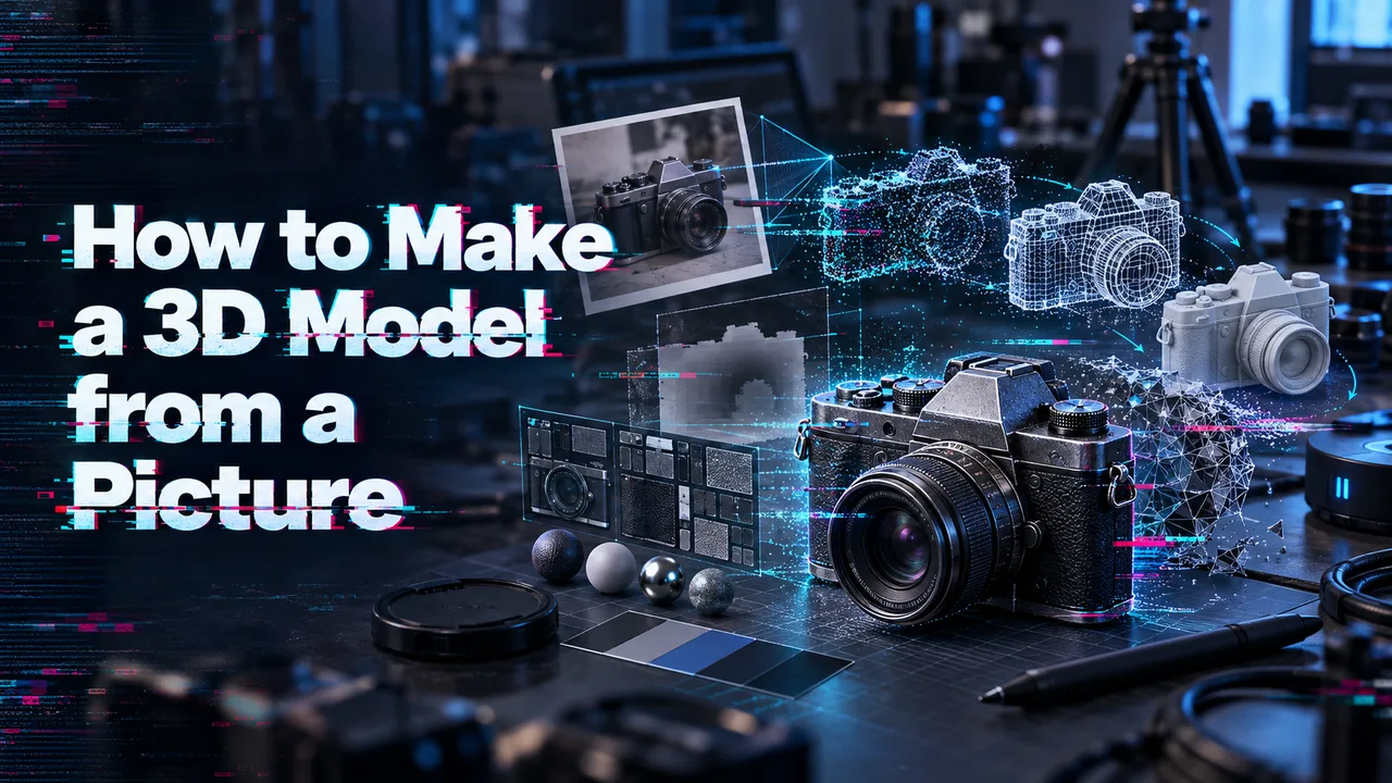 How to Make a 3D Model from a Picture