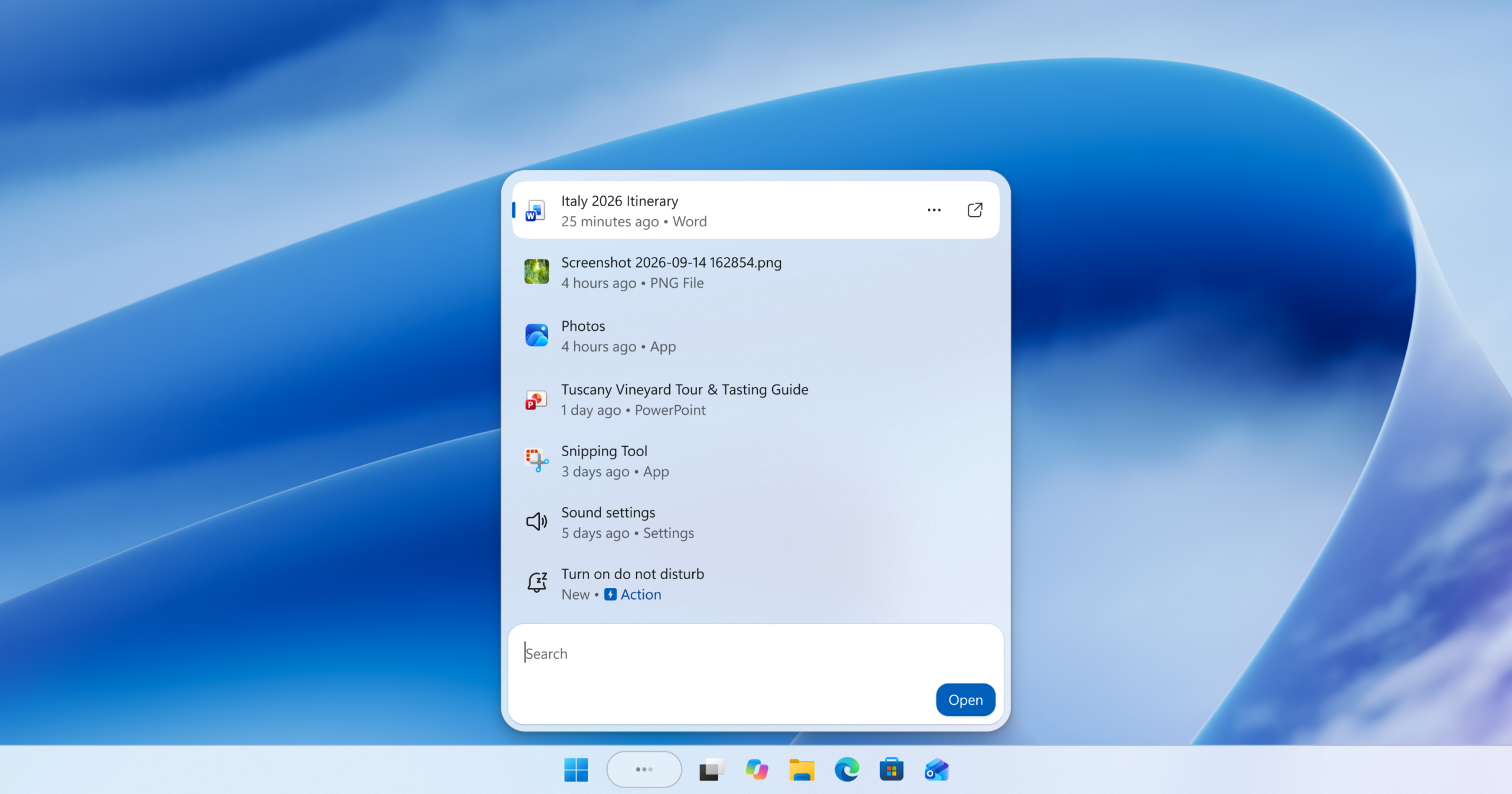 From searching to doing: Building a faster, more streamlined Windows Search