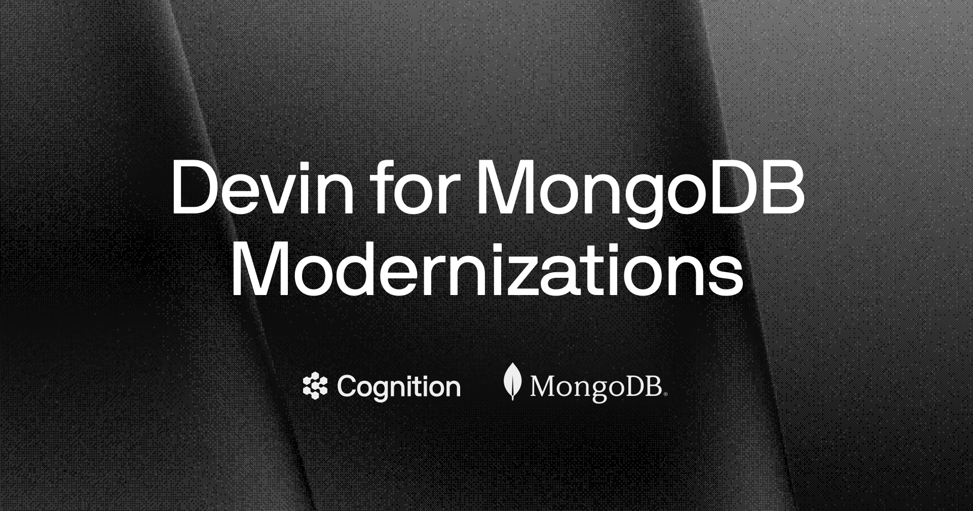 Cognition and MongoDB partner to modernize enterprise infrastructure in months, not years