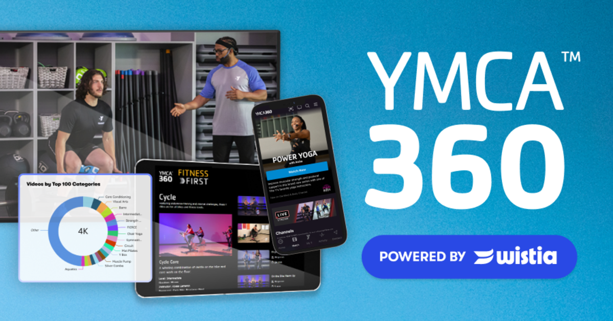 How Wistia Helps the YMCA Manage 4,000+ Videos from Hundreds of Partners
