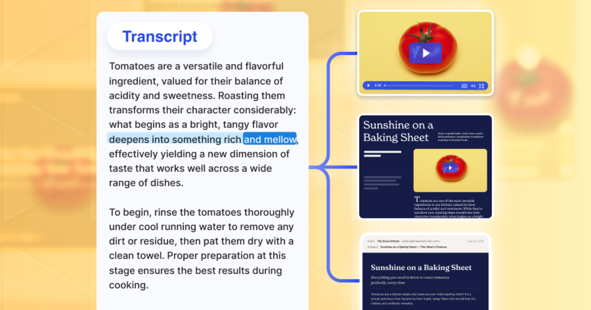 How to Get More Content From a Webinar Transcript in One Sitting