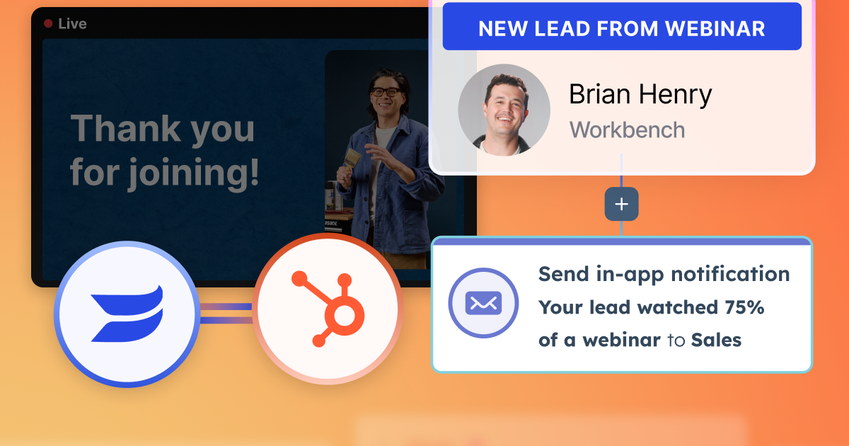 How to Turn Wistia’s Granular Webinar Data Into Revenue with HubSpot