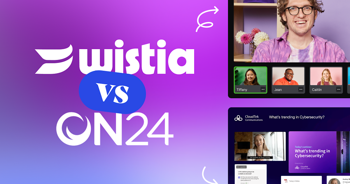 Wistia vs. ON24: Which Webinar Platform Is Better for Marketers?