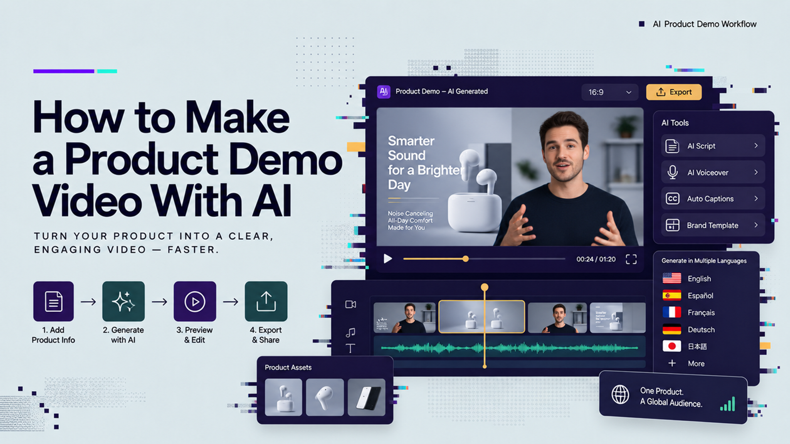 How to Make a Product Demo Video With AI