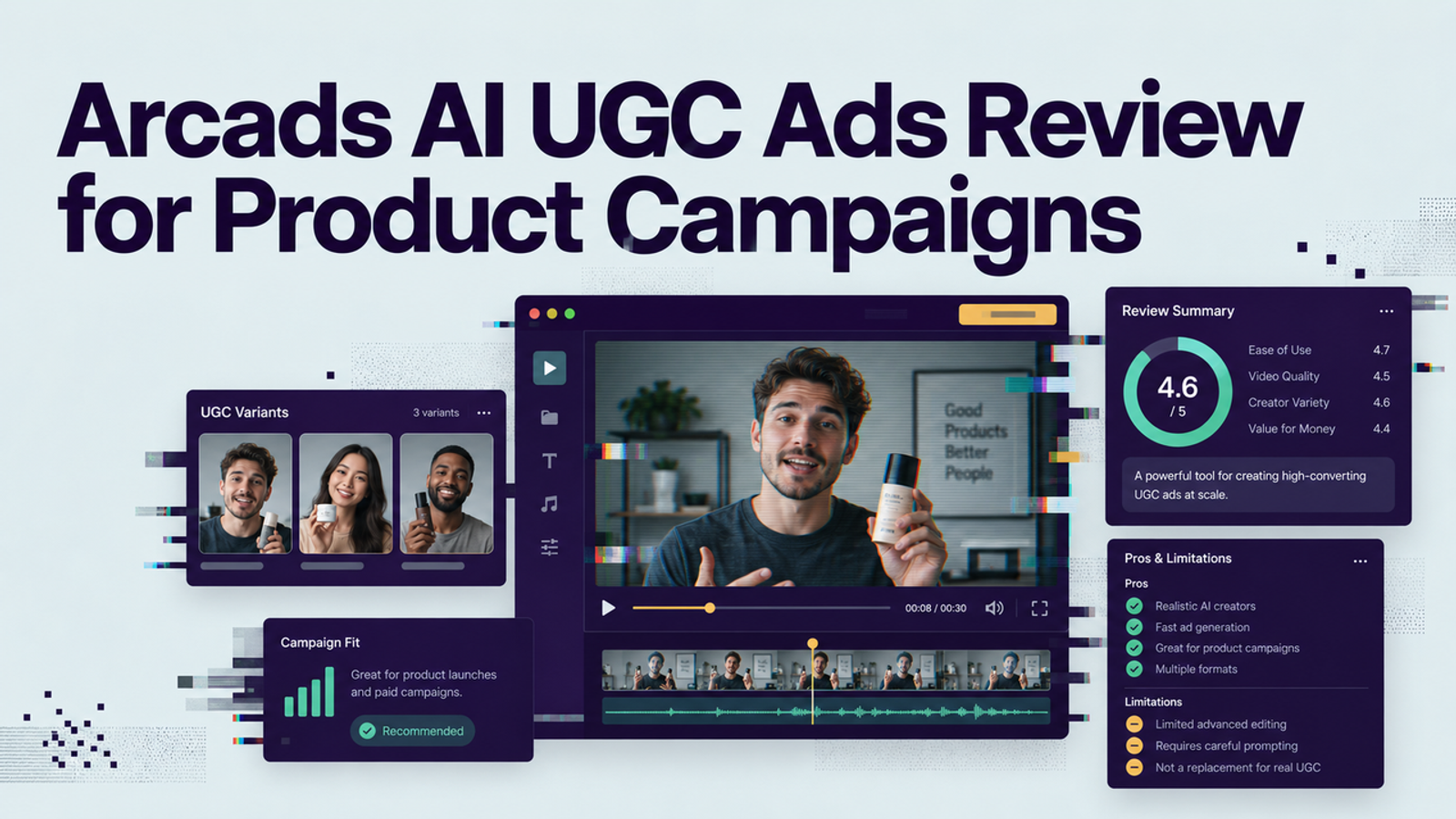 Arcads AI UGC Ads Review for Product Campaigns
