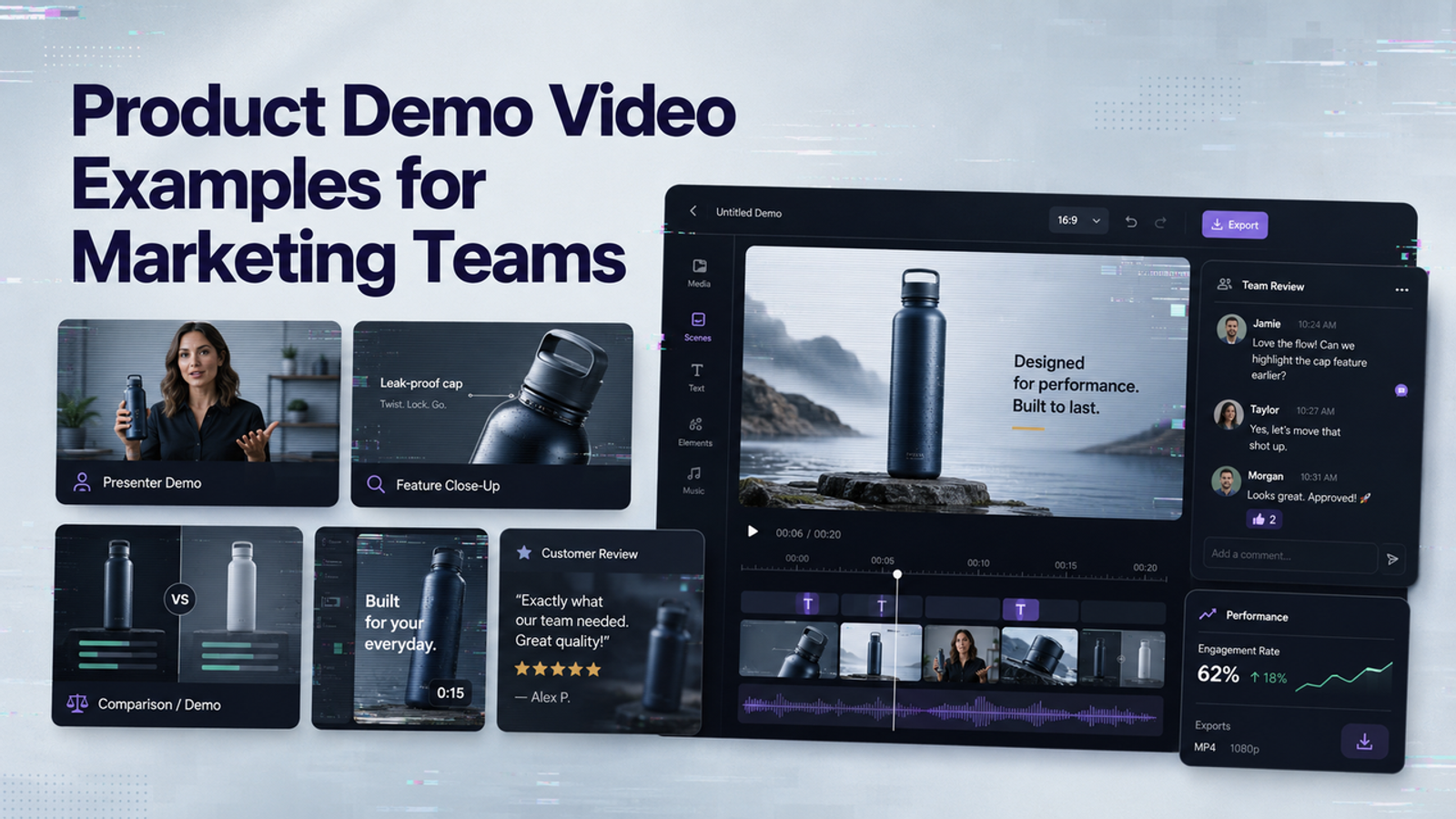Product Demo Video Examples for Marketing Teams