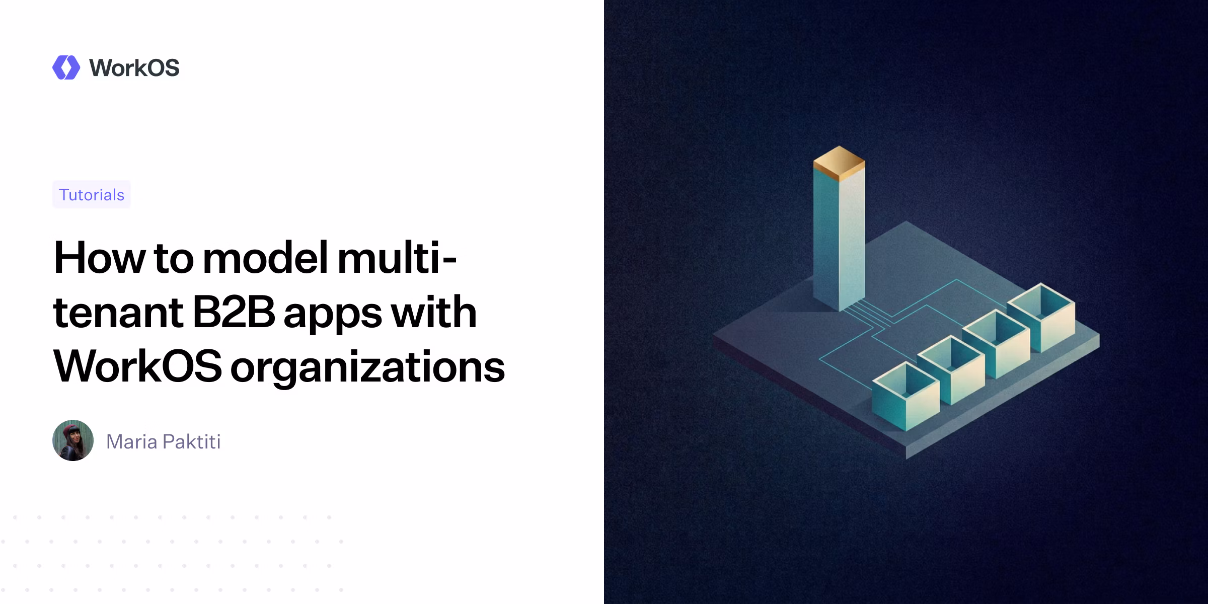 How to model multi-tenant B2B apps with WorkOS organizations