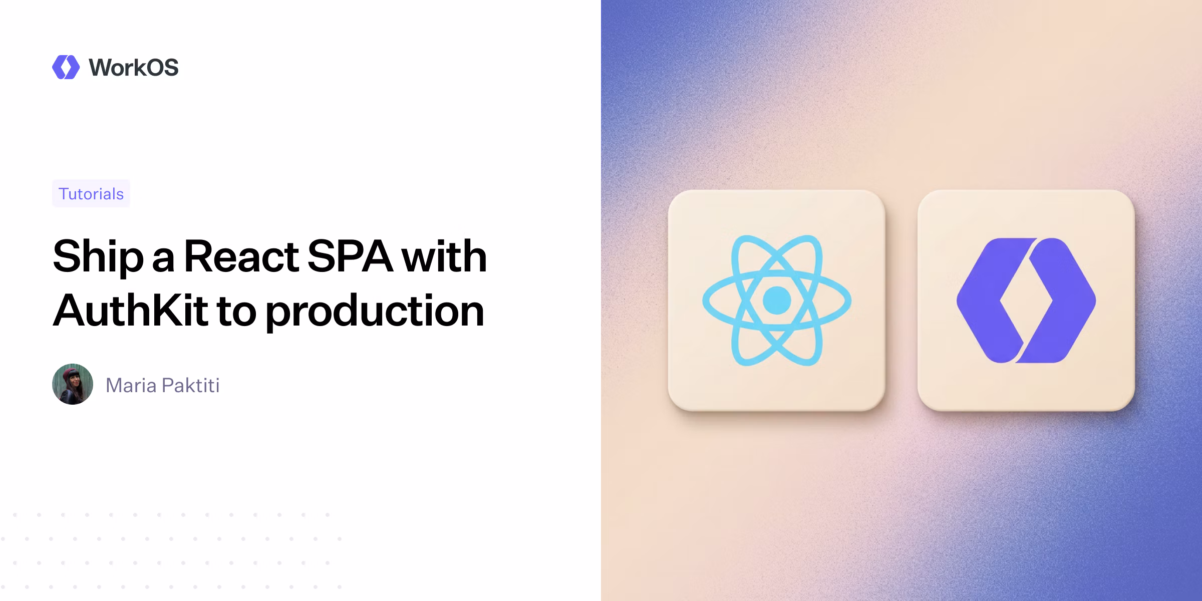 Ship a React SPA with AuthKit to production