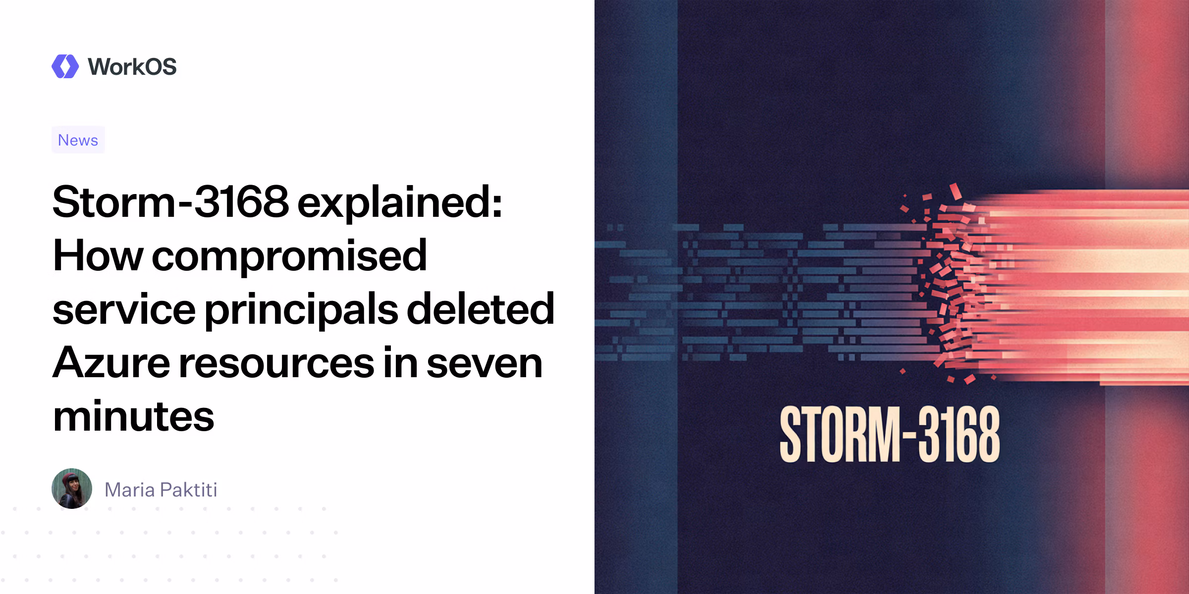 Storm-3168 explained: How compromised service principals deleted Azure resources in seven minutes