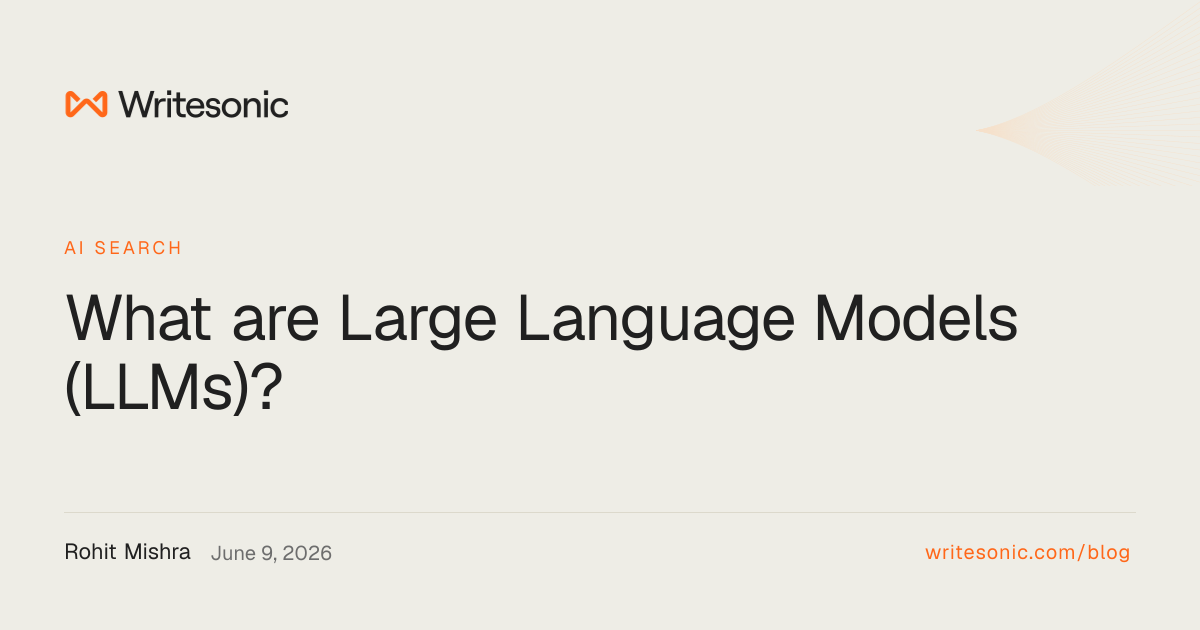 What are Large Language Models (LLMs)?