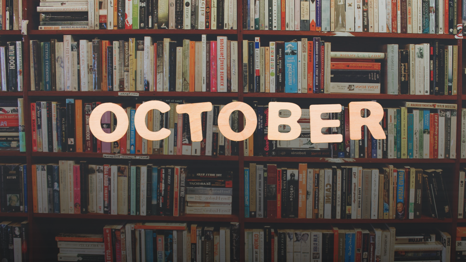 5 Must-read books to add to your October reading list