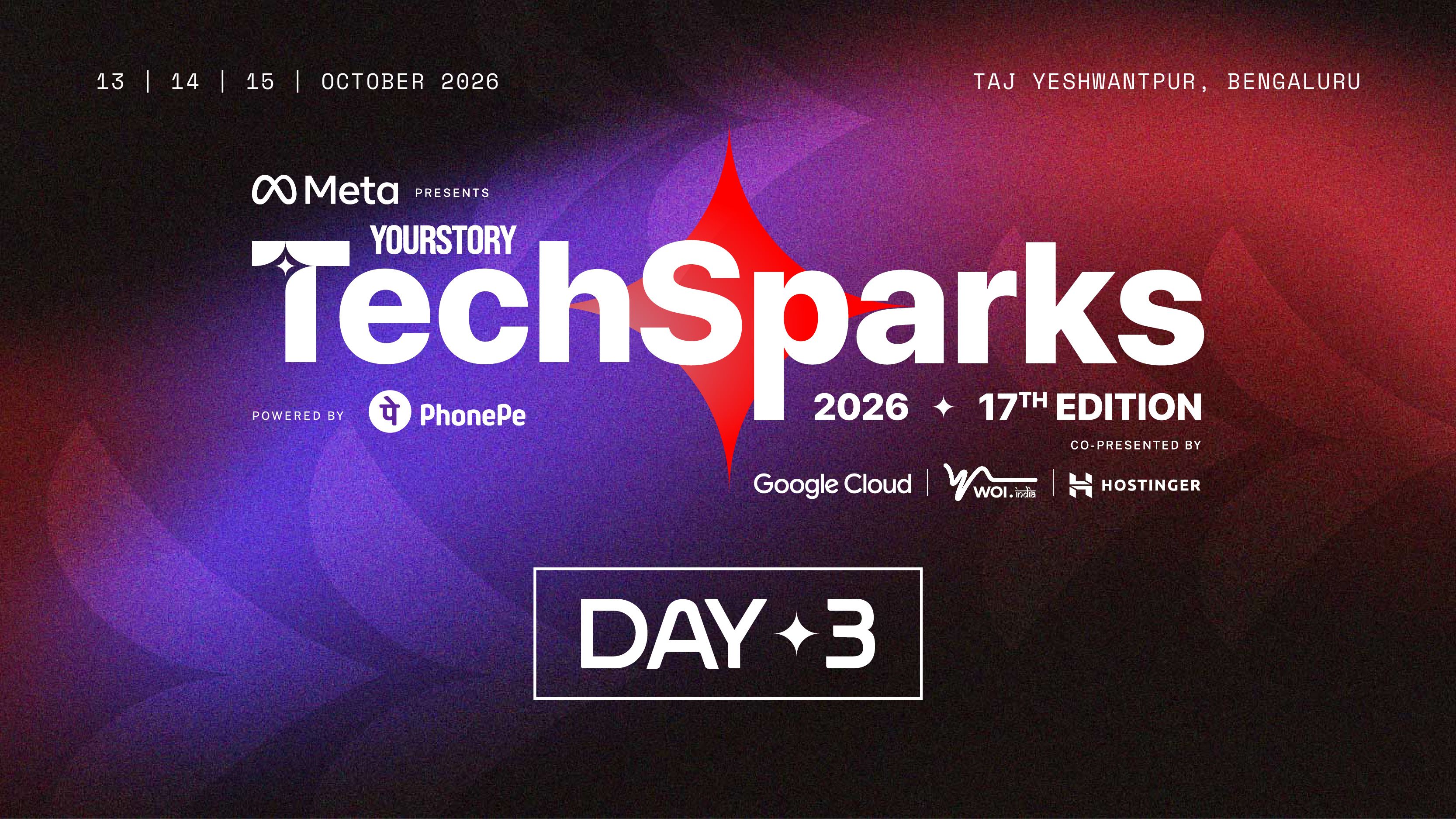 TechSparks 2026 Day 3: Here’s all that’s happening