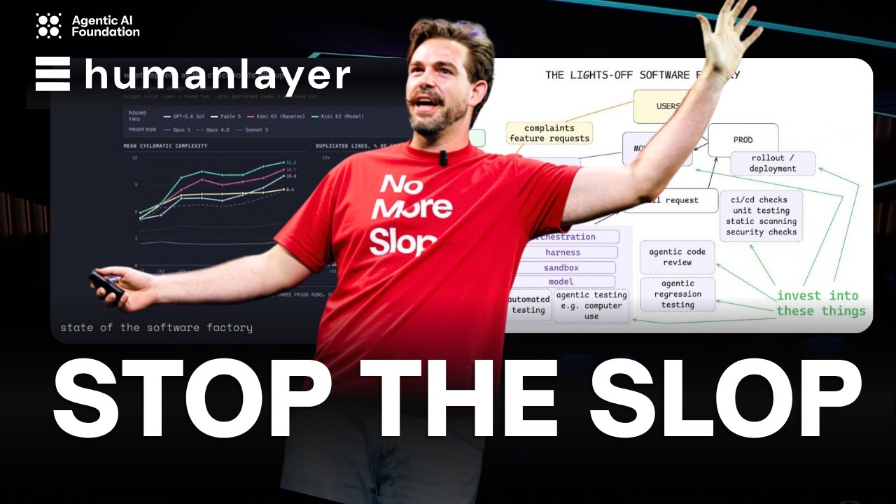 Fighting Code Slop: The State of Software Factories - Dexter Horthy