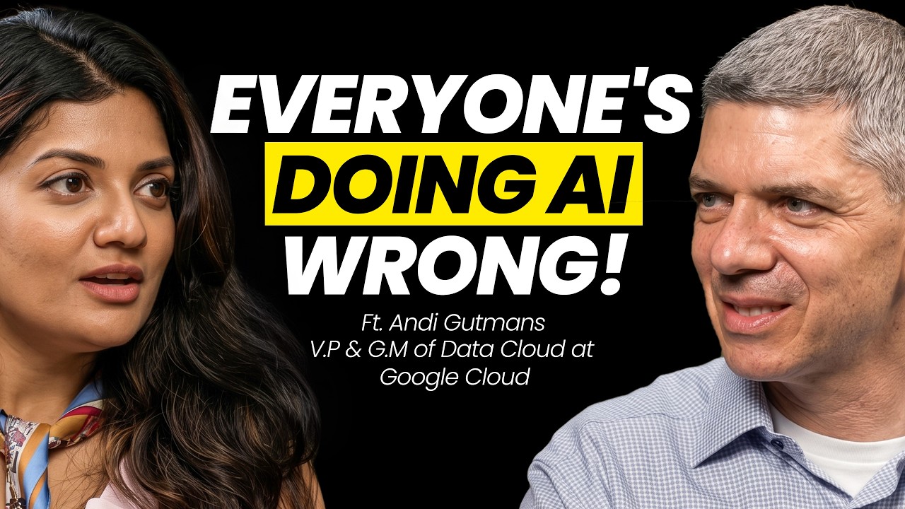 Google Cloud's AI Leader on Agents, Data, and the System of Action | Andi Gutmans