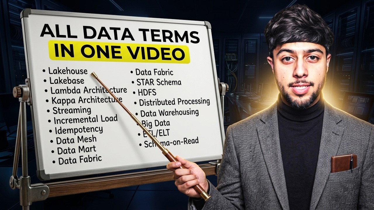 50 Data Engineering Terms EXPLAINED For Your Interview