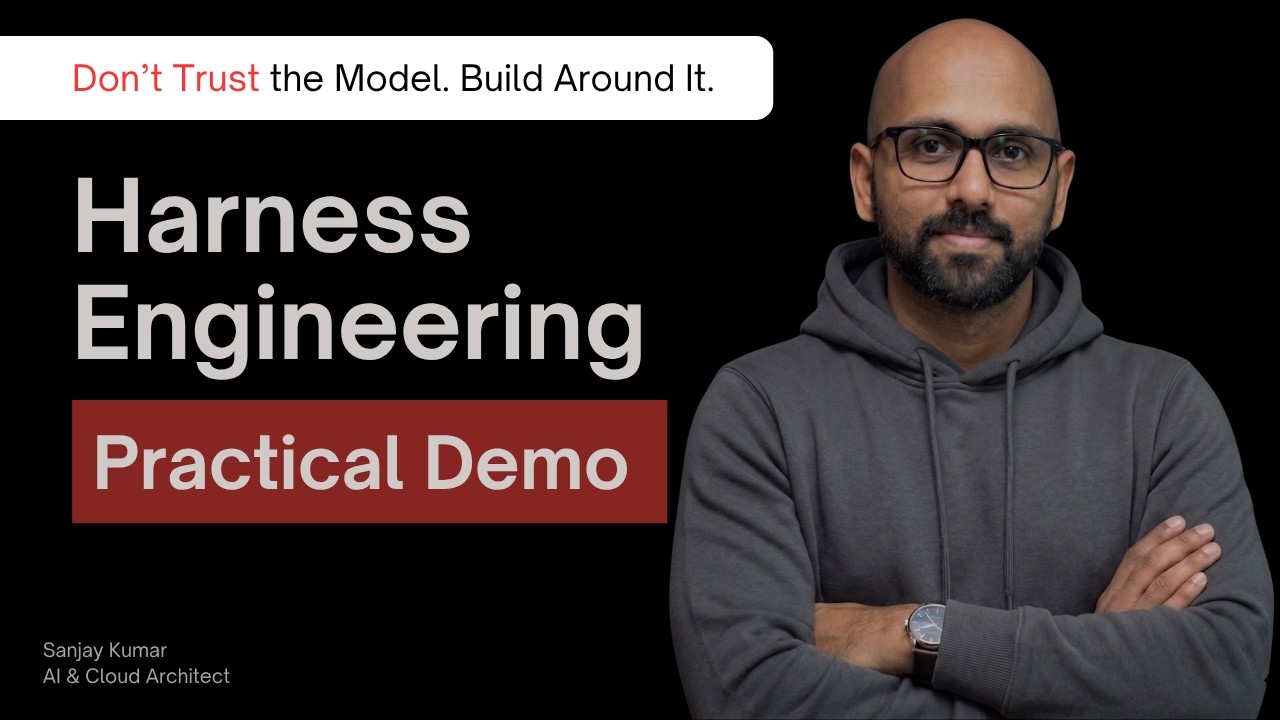 Harness Engineering Practical Demo | Make AI Agents Reliable