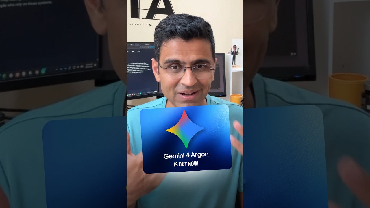 Gemini 4 Argon is out!