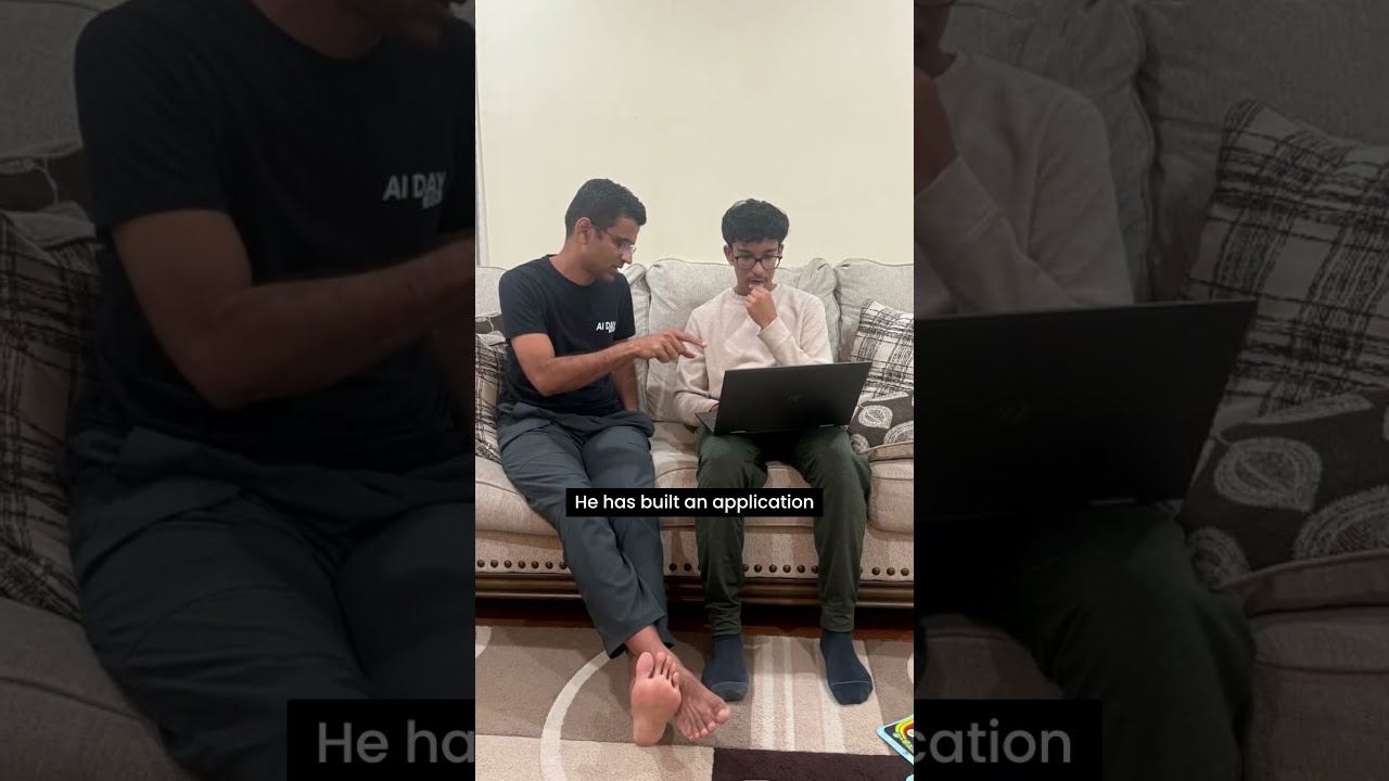 High school kid builds an app with AI