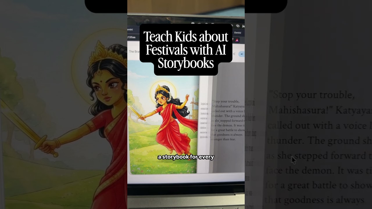 Teach Kids with Storybooks in Gemini