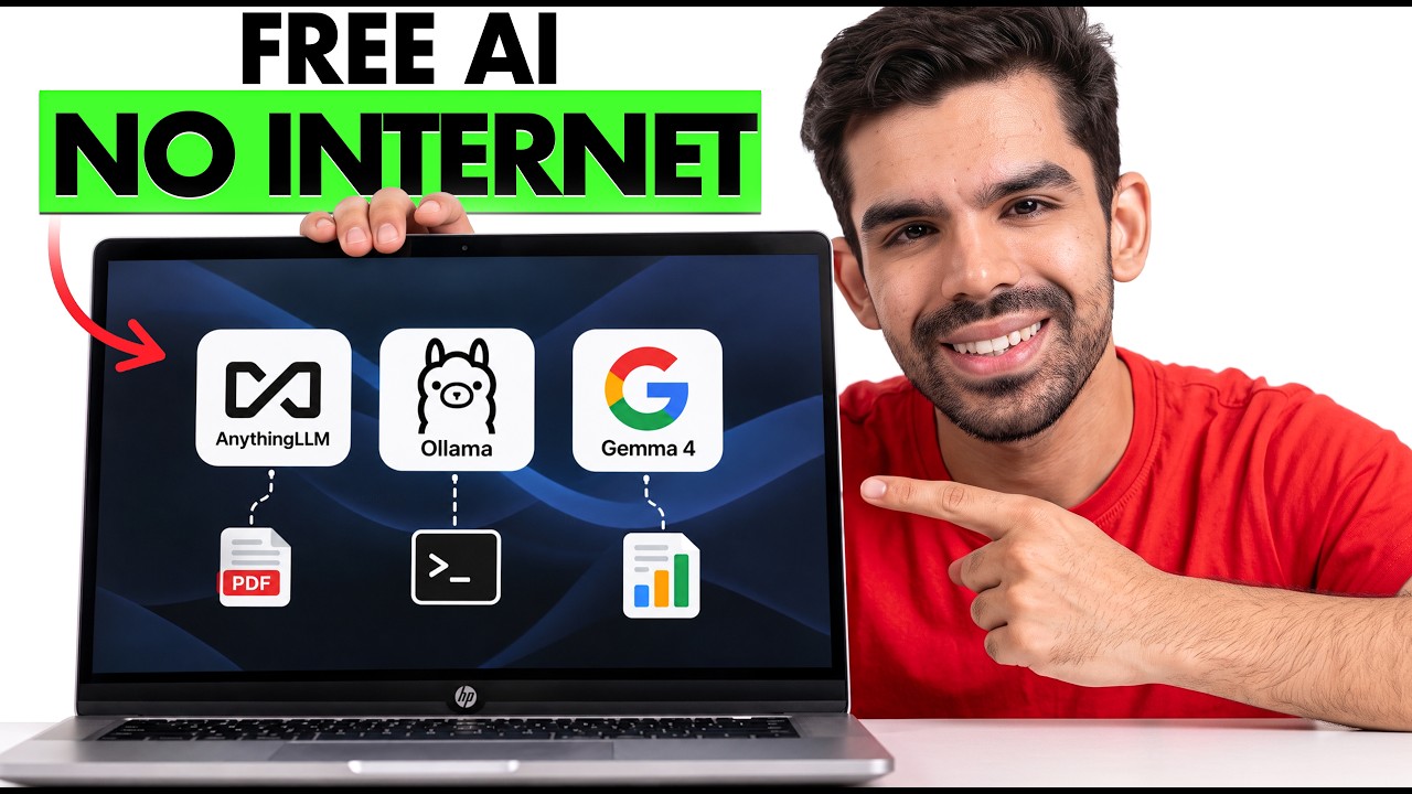 Free Google AI without Internet Tutorial | Gemma Installation for Beginners