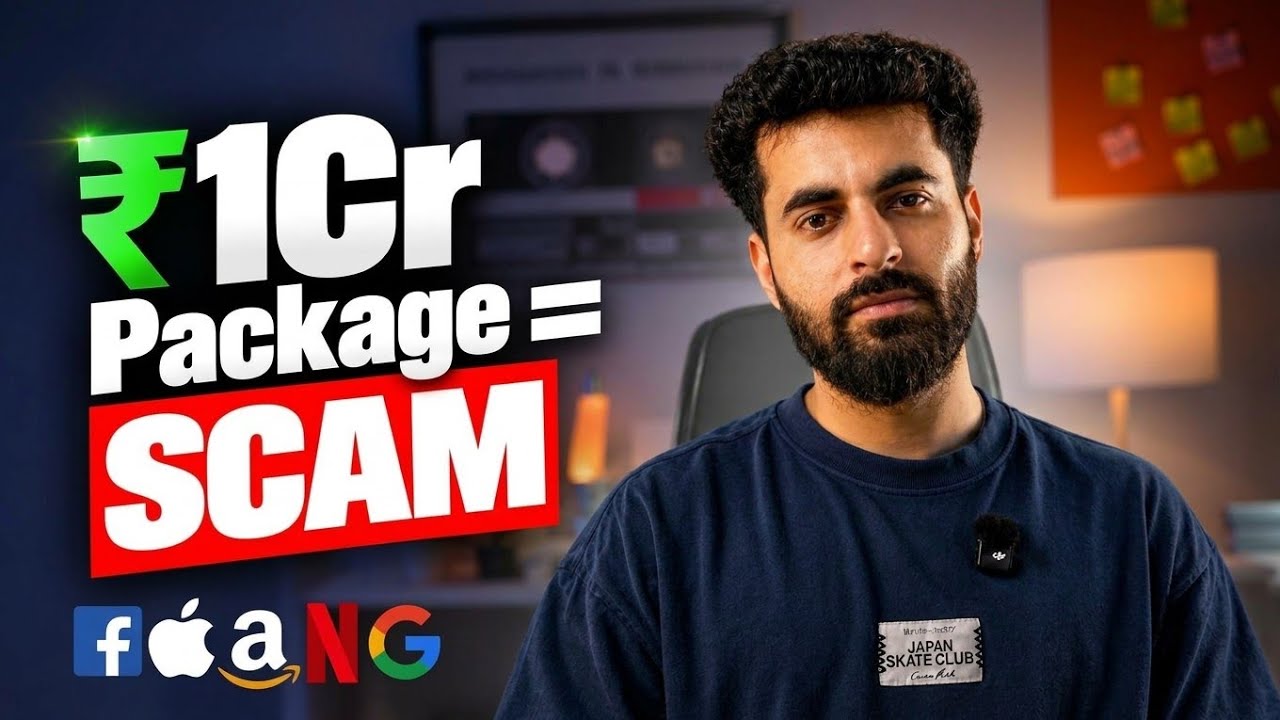 The ₹1 Crore FAANG Package Scam EXPOSED 🔴