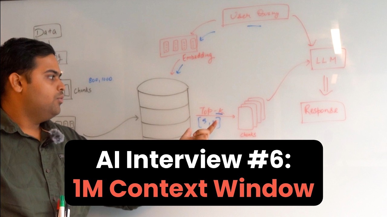 AI Interview #6 - 1M context window in LLM?