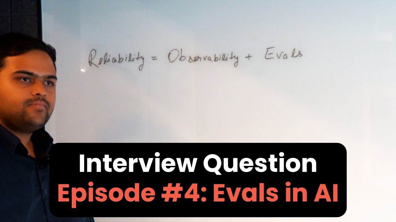 AI Interview Questions #4 - Evals in AI