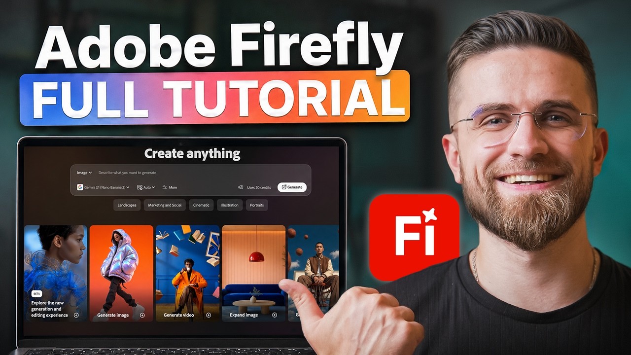 Ultimate Adobe Firefly Tutorial: How to Use Adobe Firefly Like a Pro!