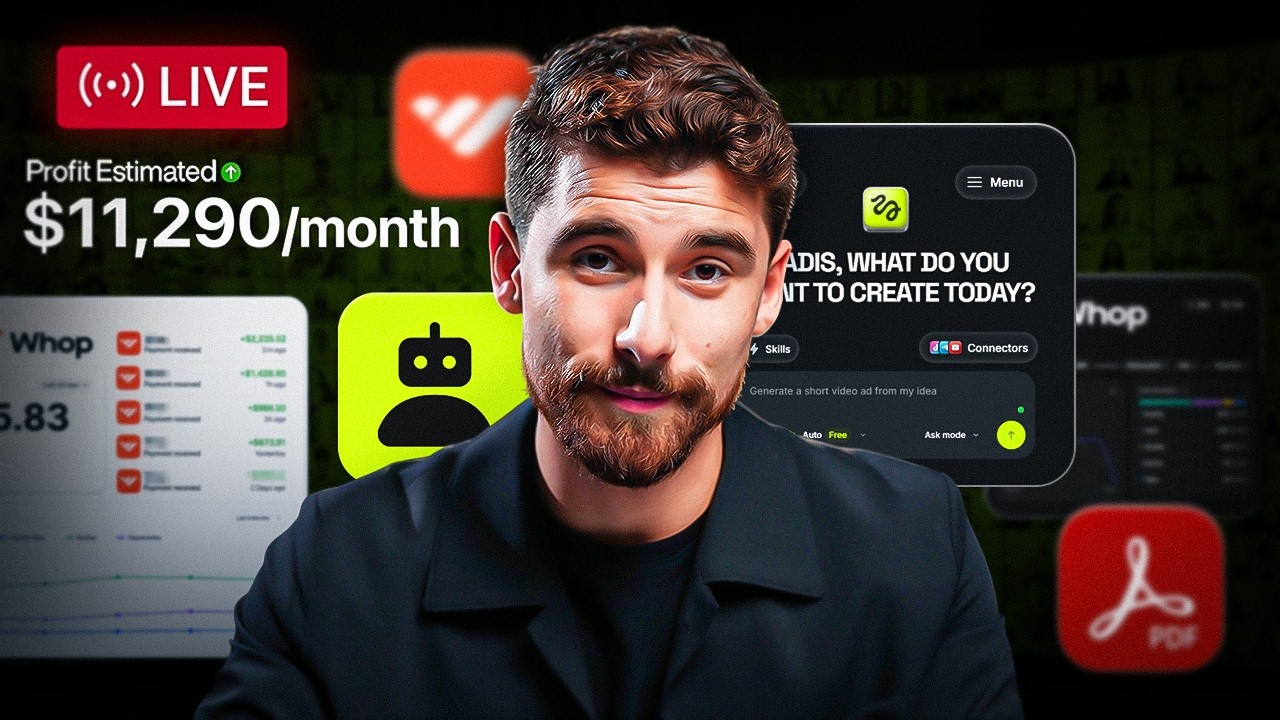 This Lazy AI Side Hustle Makes $11,290/Month (LIVE)